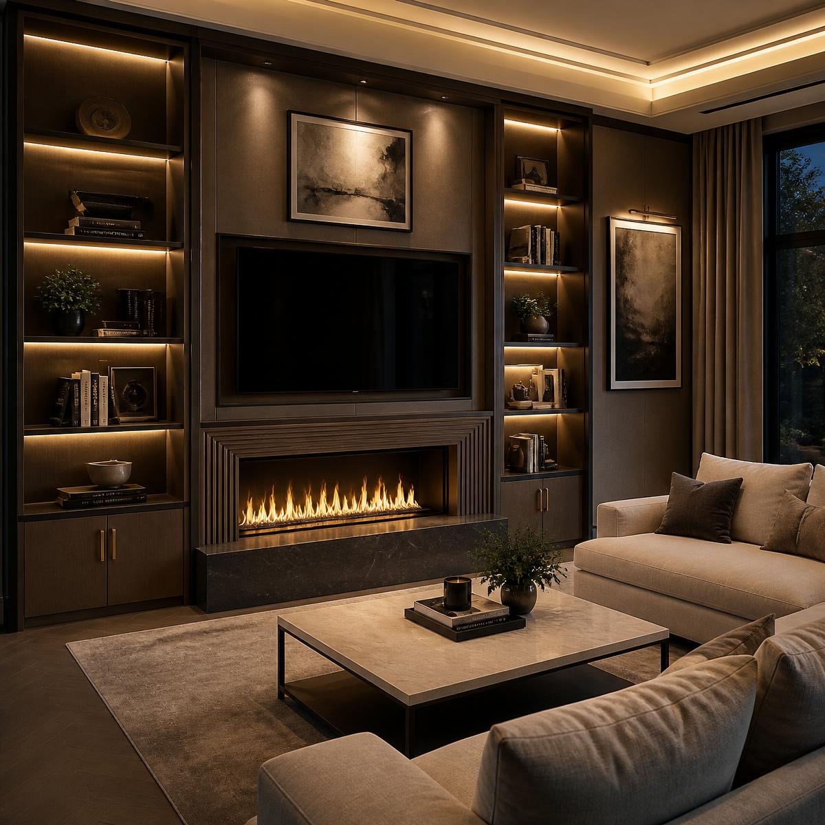 Bespoke media wall